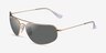 Ray-Ban RB3780 Arista Gold MetalSunglass Frames from EyeBuyDirect, Angle View