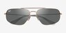 Ray-Ban RB3780 Arista Gold MetalSunglass Frames from EyeBuyDirect, Closed View