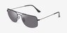 Ray-Ban RB3779 Explorer 3 Noir MétalSoleil de Lunette de vue d'EyeBuyDirect, Vue d'Angle
