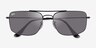 Ray-Ban RB3779 Explorer 3 Noir MétalSoleil de Lunette de vue d'EyeBuyDirect, Vue Rapprochée