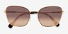 Swarovski SK7029 Doré MétalSoleil de Lunette de vue d'EyeBuyDirect, Vue Rapprochée