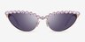 Swarovski SK7030 Doré MétalSoleil de Lunette de vue d'EyeBuyDirect, Vue de Face