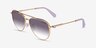 Swarovski SK7031 Gold MetalSunglass Frames from EyeBuyDirect, Angle View