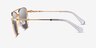 Swarovski SK7031 Doré MétalSoleil de Lunette de vue d'EyeBuyDirect, Vue de Côté