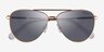 Swarovski SK7031 Doré MétalSoleil de Lunette de vue d'EyeBuyDirect, Vue Rapprochée