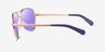 Michael Kors MK5004 Chelsea Rose Gold MetalSunglass Frames from EyeBuyDirect, Side View