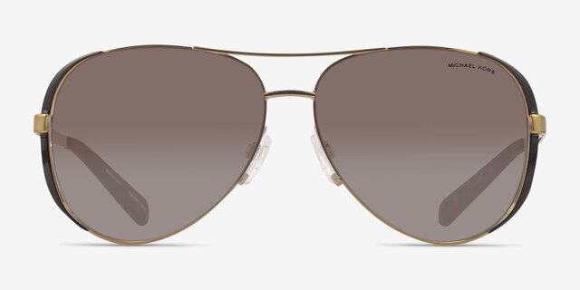 Michael Kors MK5004 Chelsea - Aviator Gold Brown Frame  display picture 3