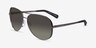 Michael Kors MK5004 Chelsea Gunmetal Black MétalSoleil de Lunette de vue d'EyeBuyDirect, Vue d'Angle