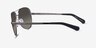 Michael Kors MK5004 Chelsea Gunmetal Black MétalSoleil de Lunette de vue d'EyeBuyDirect, Vue de Côté