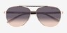 Michael Kors MK5007 Hvar Or rose MétalSoleil de Lunette de vue d'EyeBuyDirect, Vue Rapprochée