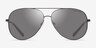 Michael Kors MK5016 Kendall Matte Black MétalSoleil de Lunette de vue d'EyeBuyDirect, Vue de Face