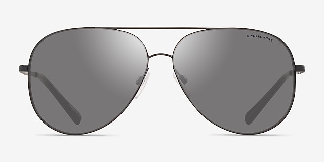 Michael Kors MK5016 Kendall Matte Black MetalSunglass Frames from EyeBuyDirect, Front View