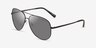 Michael Kors MK5016 Kendall Matte Black MétalSoleil de Lunette de vue d'EyeBuyDirect, Vue d'Angle