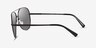 Michael Kors MK5016 Kendall Matte Black MétalSoleil de Lunette de vue d'EyeBuyDirect, Vue de Côté