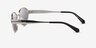 Michael Kors MK1161 Monte Carlo Argenté MétalSoleil de Lunette de vue d'EyeBuyDirect, Vue de Côté