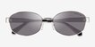Michael Kors MK1161 Monte Carlo Silver MetalSunglass Frames from EyeBuyDirect, Closed View