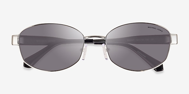 Michael Kors MK1161 Monte Carlo Silver MetalSunglass Frames from EyeBuyDirect, Closed View