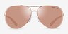 Michael Kors MK5004 Chelsea Rose Gold Taupe MetalSunglass Frames from EyeBuyDirect, Front View