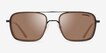 Emporio Armani EA2162 Matte Black Brown MetalSunglass Frames from EyeBuyDirect, Front View