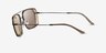 Emporio Armani EA2162 Matte Black Green MetalSunglass Frames from EyeBuyDirect, Side View