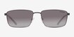 Emporio Armani EA2169 Matte Black MetalSunglass Frames from EyeBuyDirect, Front View