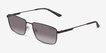 Emporio Armani EA2169 Matte Black MetalSunglass Frames from EyeBuyDirect, Angle View