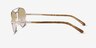 Emporio Armani EA2171 Matte Pale Gold MétalSoleil de Lunette de vue d'EyeBuyDirect, Vue de Côté