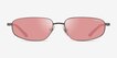 ARNETTE Narro Matte Gunmetal MetalSunglass Frames from EyeBuyDirect, Front View