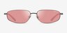 ARNETTE Narro Matte Gunmetal MétalSoleil de Lunette de vue d'EyeBuyDirect, Vue de Face