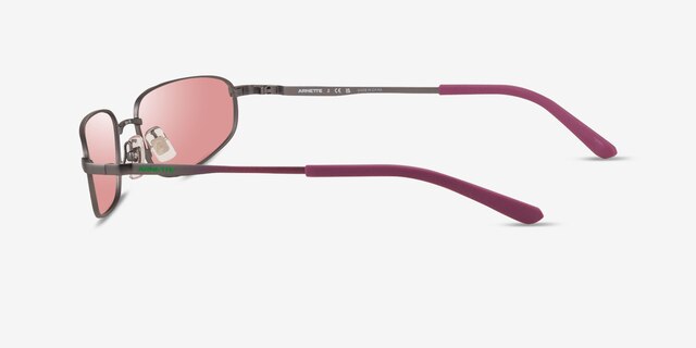 ARNETTE Narro Matte Gunmetal MetalSunglass Frames from EyeBuyDirect, Side View