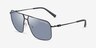 Armani Exchange AX2050S Matte Blue MétalSoleil de Lunette de vue d'EyeBuyDirect, Vue d'Angle