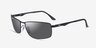 Ray-Ban RB3498 Black MetalSunglass Frames from EyeBuyDirect, Angle View