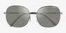 Vogue Eyewear VO4272S Light Brown MetalSunglass Frames from EyeBuyDirect, Closed View