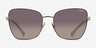 Vogue Eyewear VO4277SB Top Black Silver MetalSunglass Frames from EyeBuyDirect, Front View