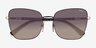Vogue Eyewear VO4277SB Top Black Silver MetalSunglass Frames from EyeBuyDirect, Closed View