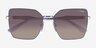 Vogue Eyewear VO4284S Top Wisteria Silver MetalSunglass Frames from EyeBuyDirect, Closed View