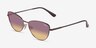 Vogue Eyewear VO4324S Light Violet MétalSoleil de Lunette de vue d'EyeBuyDirect, Vue d'Angle