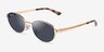 Ray-Ban RB3774D Arista MetalSunglass Frames from EyeBuyDirect, Angle View