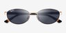 Ray-Ban RB3774D Arista MetalSunglass Frames from EyeBuyDirect, Closed View