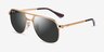Ray-Ban RB3793 Bill Max Arista MetalSunglass Frames from EyeBuyDirect, Angle View