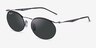 Ray-Ban RB8551 Black MetalSunglass Frames from EyeBuyDirect, Angle View