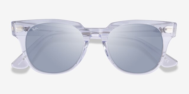 Ray-Ban RB2168 Meteor Transparent AcetateSunglass Frames from EyeBuyDirect, Closed View