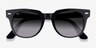 Ray-Ban RB2168 Meteor Black AcetateSunglass Frames from EyeBuyDirect, Closed View