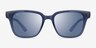 Ray-Ban RB4323 Transparent Dark Blue PlasticSunglass Frames from EyeBuyDirect, Front View