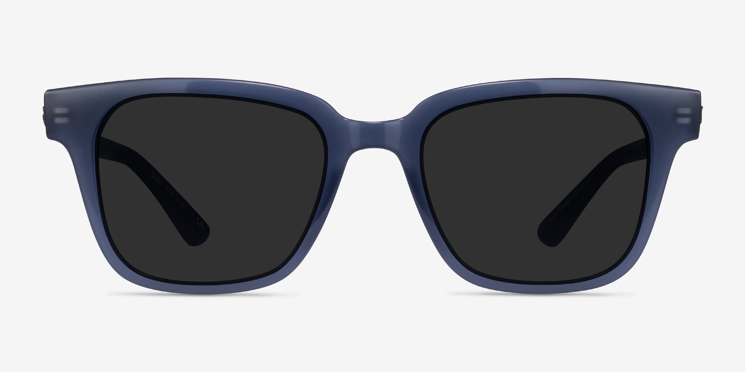 Ray-Ban RB4323 - Square Transparent Frame Prescription Sunglasses