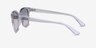 Ray-Ban RB4323 Transparent PlasticSunglass Frames from EyeBuyDirect, Side View