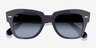 Ray-Ban State Street Gray On Transparent Blue AcetateSunglass Frames from EyeBuyDirect, Closed View