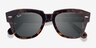 Ray-Ban State Street Havana On Transparent Brown AcetateSunglass Frames from EyeBuyDirect, Closed View
