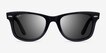 Ray-Ban RB2140 Wayfarer Black AcetateSunglass Frames from EyeBuyDirect, Front View