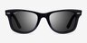 Ray-Ban RB2140 Wayfarer Black AcetateSunglass Frames from EyeBuyDirect, Front View